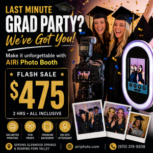 Graduation Party Photo Booth — 2-Hour Package